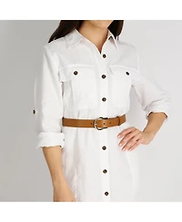 Cole Haan Women's Classic Hinged Buckle Belt