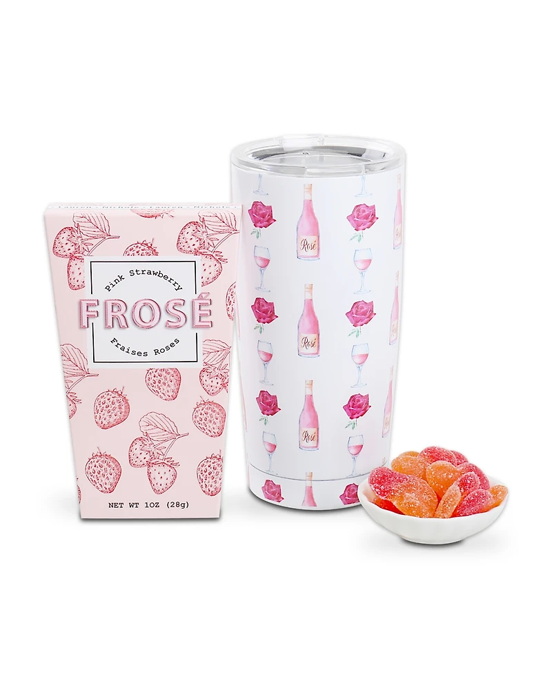 Alder Creek Gift Baskets Pop the Bubbly Tumbler Gift, 3 Piece