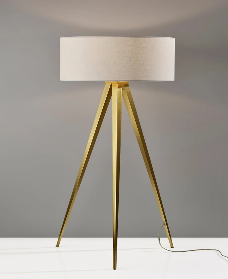 Adesso 60.25" Director Floor Lamp