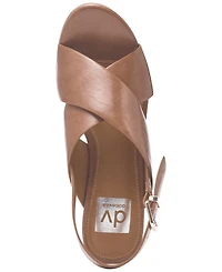 Dv Dolce Vita Women's Wentz Crossband Platform Dress Sandals