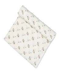 Crane Baby Cotton Poppy Single Swaddle