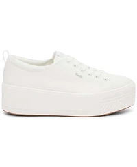 Keds Women's Skyler Canvas Lace-Up Platform Casual Sneakers from Finish Line