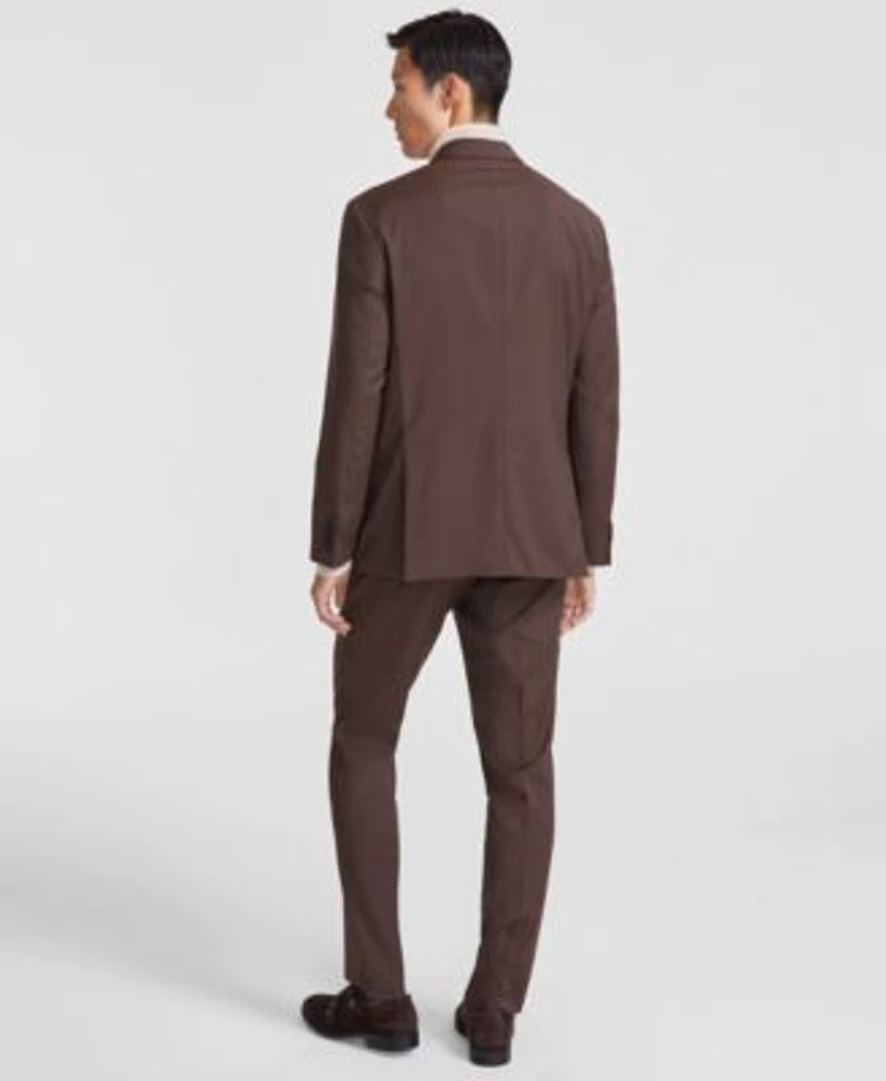 Hugo By Hugo Boss Mens Modern Fit Solid Wool Suit Separates