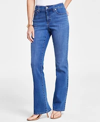 I.n.c. International Concepts Women's Mid-Rise Bootcut Jeans, Created for Macy's