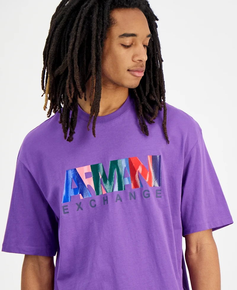 A|X Armani Exchange Men's Comfort-Fit Logo T-Shirt