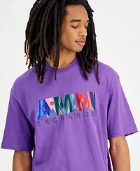 A|X Armani Exchange Men's Comfort-Fit Logo T-Shirt