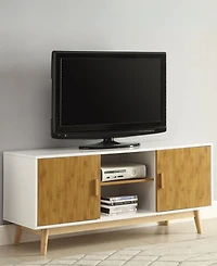 Convenience Concepts 47.25" Oslo Tv Stand with Storage Cabinets and Shelves