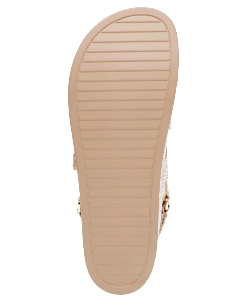 Anne Klein Women's Verse Double Strap Platform Wedge Sandals