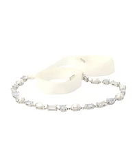 kate spade new york Imitation Pearl Stone Bridal Belt