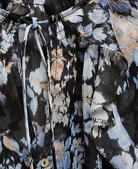 Mango Women's Floral-Print Flowy Blouse