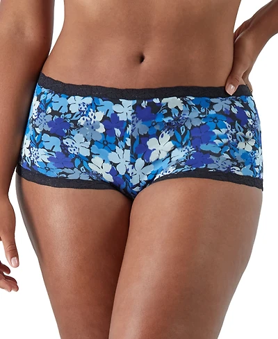 Maidenform Lace Trim Microfiber Boyshort Underwear 40760