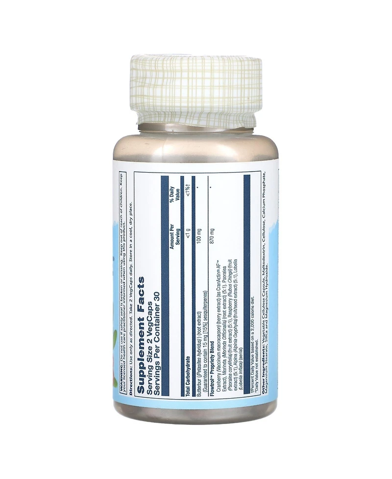 Solaray Continence - 60 VegCaps