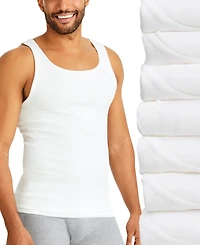 Hanes Ultimate ComfortSoft Men's Tank Undershirt, 7+1 Bonus Pack