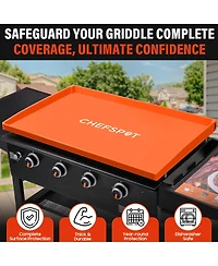 Chefspot Griddle Mat Cover for Blackstone Griddle - Silicone - Full Grill Cover Protector - 28 inch