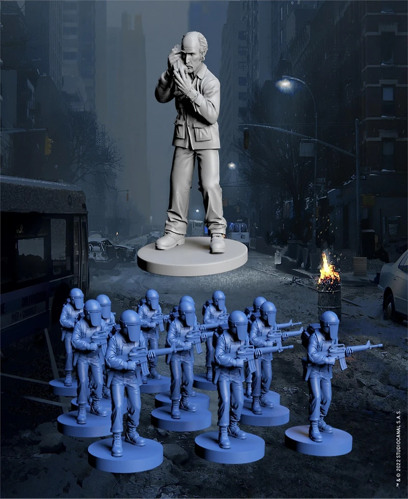 Pendragon Game Studios - Escape From New York - Us Police Forces Expansion Board Game