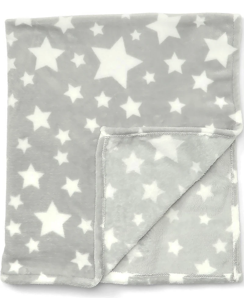 Tendertyme Baby Boys or Baby Girls Stars Nursery Blanket Collection, 7 Piece Set