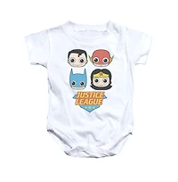 Justice League of America Baby Girls Baby-Girls Lil Snapsuit