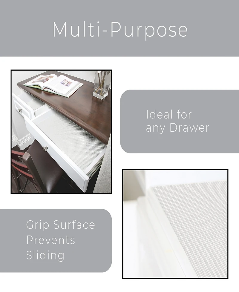 Smart Design Classic Grip Shelf Liner
