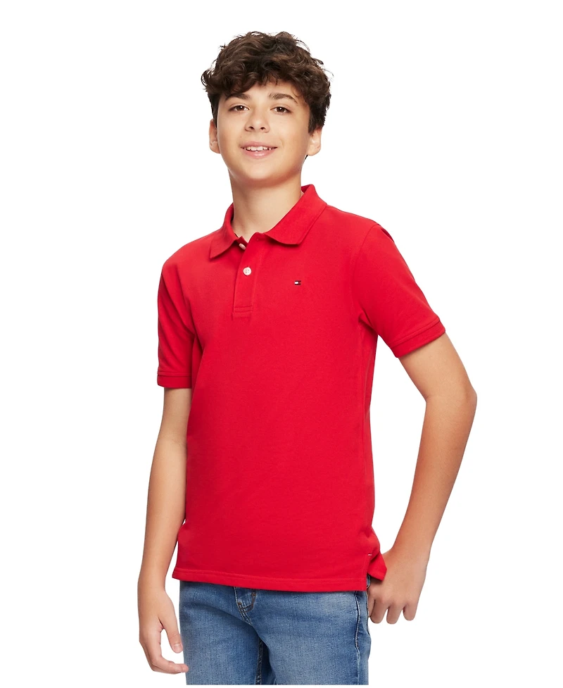 Tommy Hilfiger Big Boys Ivy Stretch Polo Collared Shirt