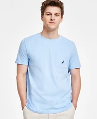 Nautica Men's Classic-Fit Solid Crew Neck Pocket T-Shirt