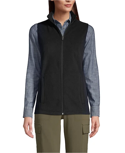Lands' End Women's Thermacheck 100 Fleece Vest