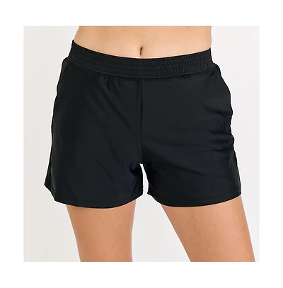 Calypsa Women's Classic Fit Swim Shorts With Panty