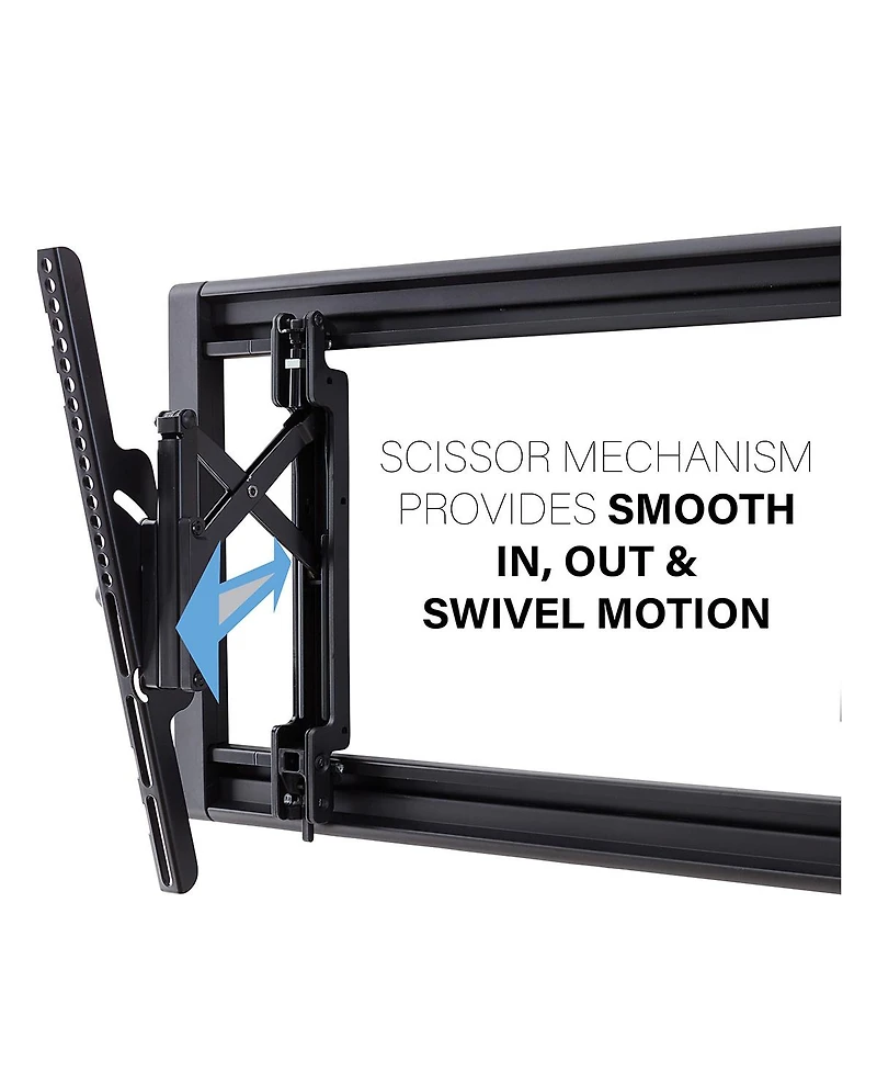 Sanus VLT7-B2 Large Advanced Tilt 4D Tv Wall Mount for TVs 42"-90"
