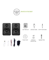Kanto YU2 Powered Desktop Speakers - Pair