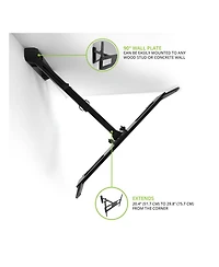 Kanto FMC1 Telescoping Corner Tv Mount for 40" - 60" TVs