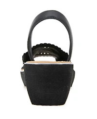 Kenneth Cole Reaction Women's Fine Glass Laser Wedge Sandals