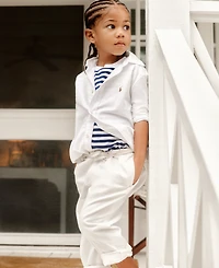 Polo Ralph Lauren Toddler and Little Boys Straight Fit Twill Pant