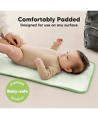 KeaBabies Swift Diaper Changing Pad, Portable Waterproof Pad for Baby, Travel Bag