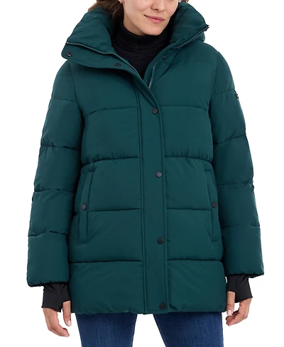 Bcbgmaxazria Women's Hooded Puffer Coat