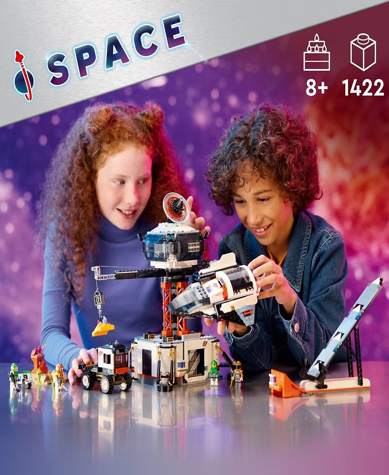Lego City Space Base and Rocket Launchpad Set 60434
