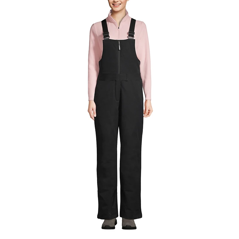 Lands' End Women's Expedition Waterproof Insulated Snow Bibs