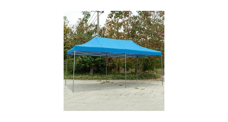 10' x 20' Carport Tent Pop Up Wedding Folding Shelter Canopy