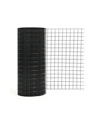 Slickblue Hardware Cloth 16 Gauge Black Vinyl Coated Welded Wire Mesh