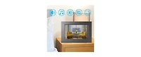Eco4Life 10.1" WiFi Digital Photo Frame with Photos/Videos sharing – Elegant Metal Frame