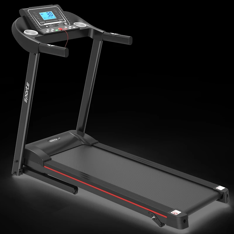 Streamdale Furniture Fitshow App Home Foldable Treadmill With Incline, Folding Treadmill For Home Workout