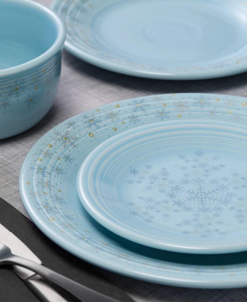 Fiesta Sky Snowflake Classic Dinner Plate, Exclusively at Macy's