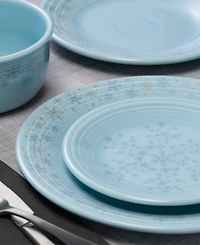 Fiesta Sky Snowflake Classic Dinner Plate, Exclusively at Macy's