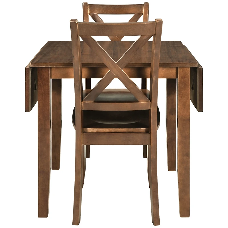 Streamdale 3-Piece Wood Drop Leaf Nook Set