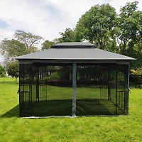 Streamdale Outdoor Gazebo Canopy with Mosquito Net