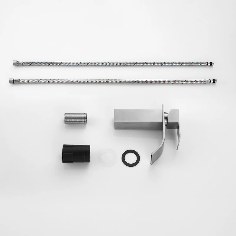 Streamdale Furniture Waterfall Spout Bathroom Faucet, Single Handle Bathroom Vanity Sink Faucet