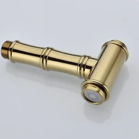 Streamdale Furniture Bridge Dual Handles Kitchen Faucet With Pull-Out Side Spray