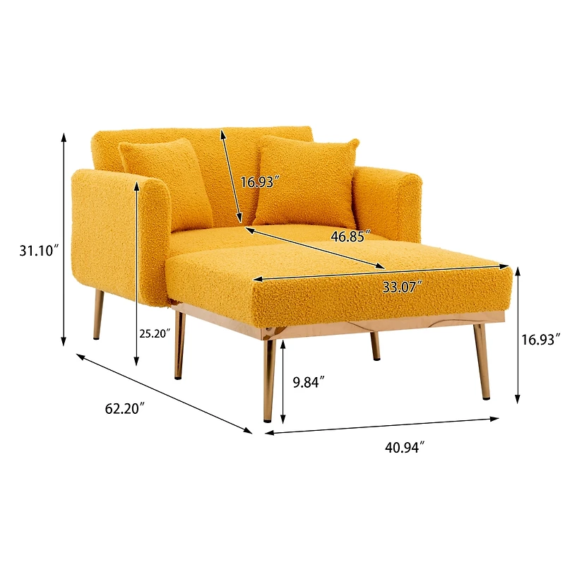 Chaise Lounge Chair Accent Chair
