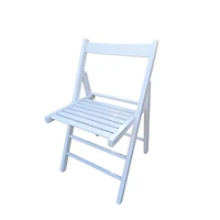 Streamdale Furniture Folding Chair-2 Set, Foldable Style -White