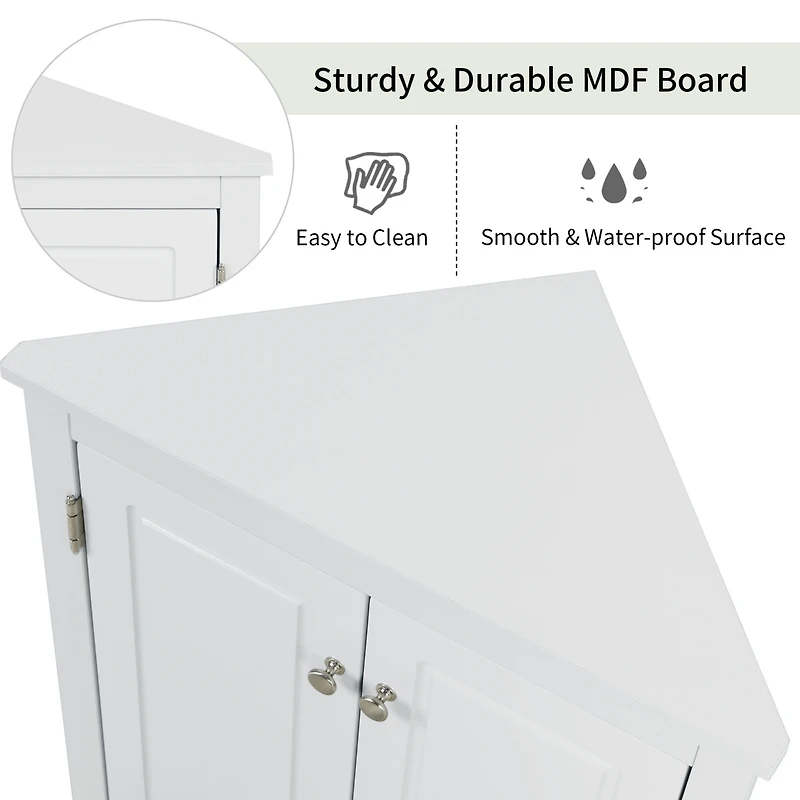 Streamdale Adjustable Shelf Bathroom Storage Cabinet