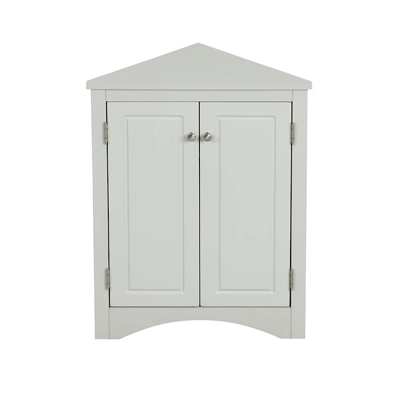 Streamdale Adjustable Shelves Triangle Bathroom Storage Cabinet