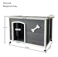 Streamdale Furniture Spacious Waterproof Dog Shelter
